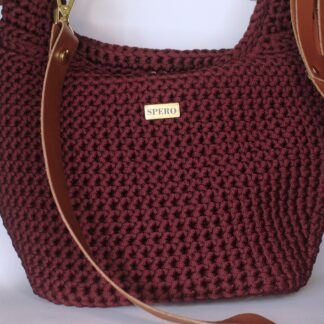 Bolsa Hobo Vinho